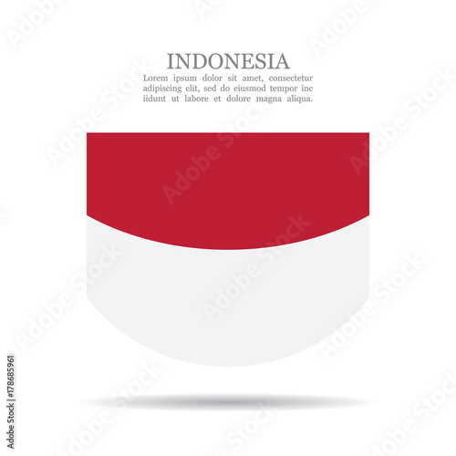 Indonesia national flag vector icon Free Download Indonesia national flag vector icon - GFXLoad