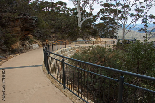 Aussichtspunkt in Katoomba in Blue Mountains in Australien