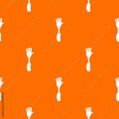Prosthesis hand pattern seamless