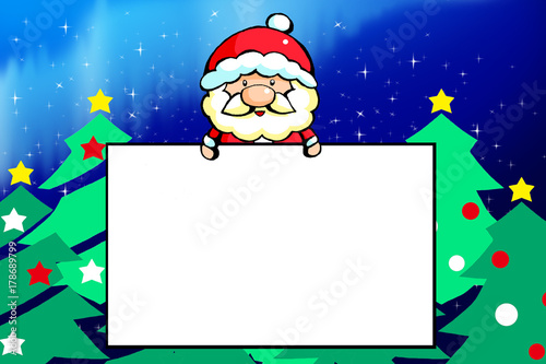サンタさんのクリスマスカード © ヴィダル