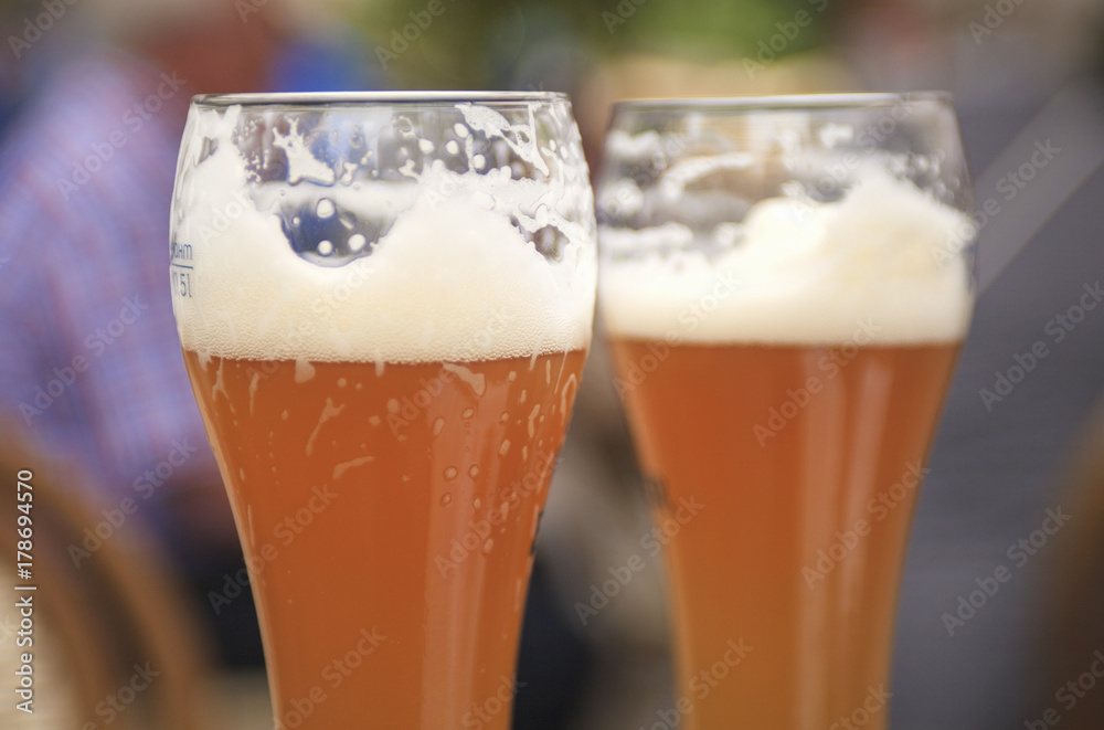 Two delicious beers Two delicious beers