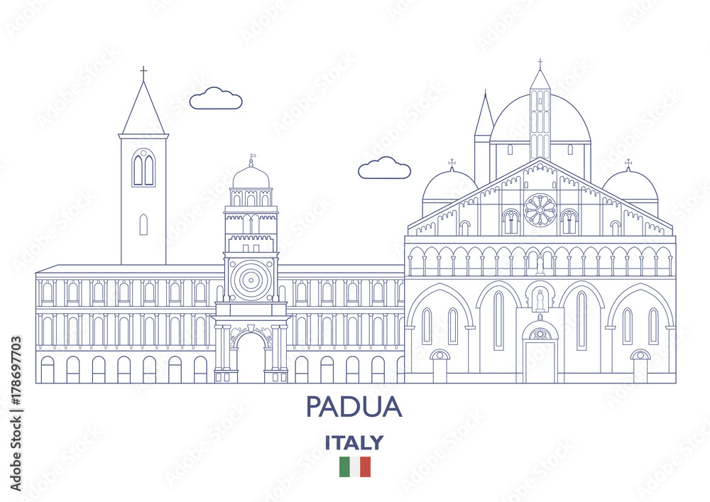 Padua City Skyline, Italy