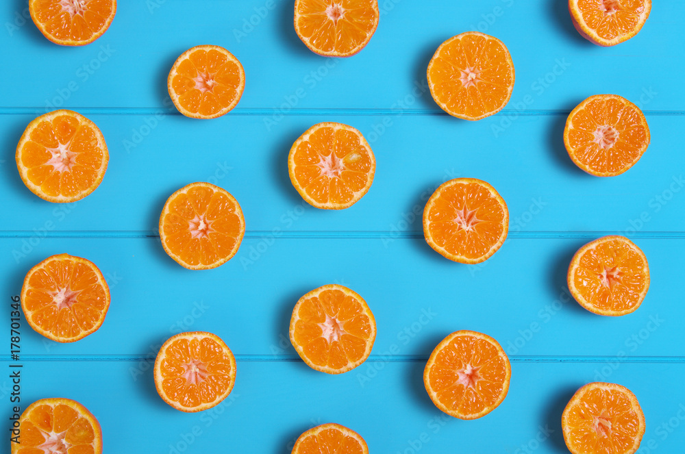Oranges on wood Oranges on wood