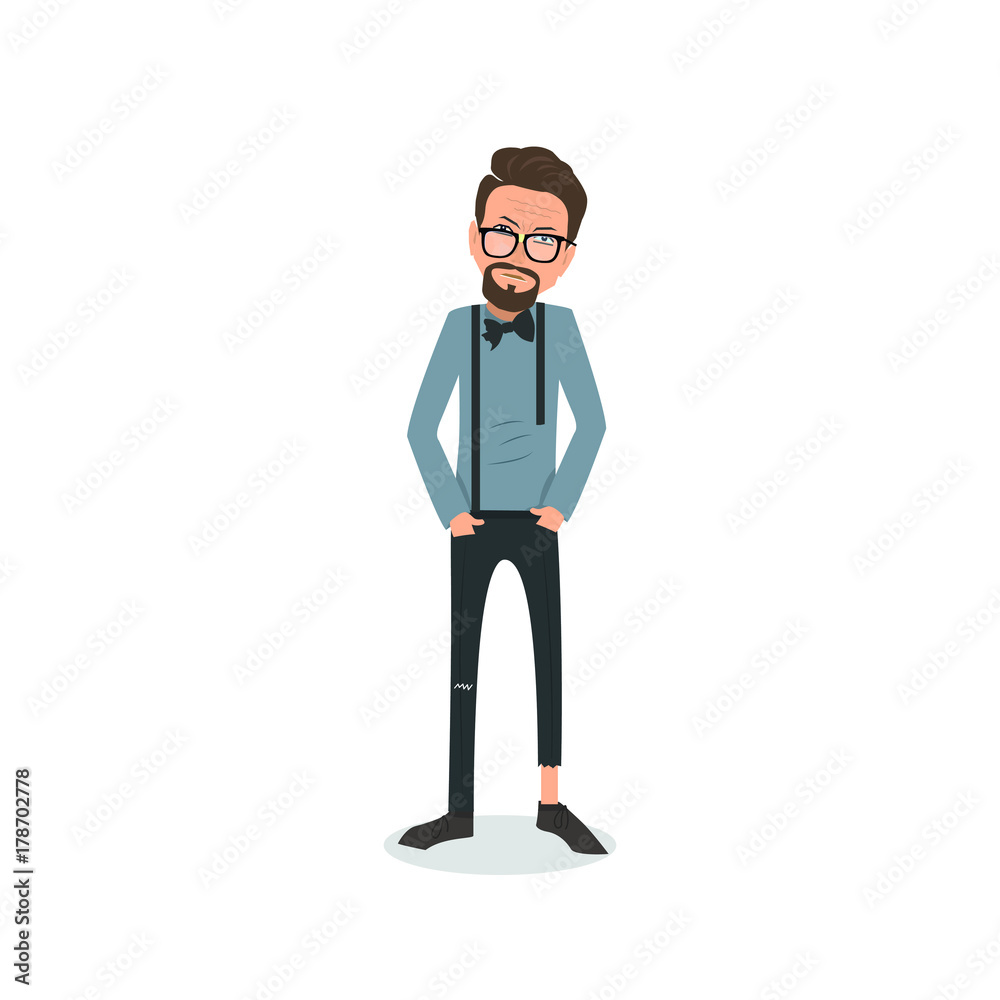 Exhausted and completely wiped out cartoon guy in casual clothes, gesturing. Vector illustration. Modern flat design. Exhausted and completely wiped out cartoon guy in casual clothes, gesturing. Vector illustration. Modern flat design.