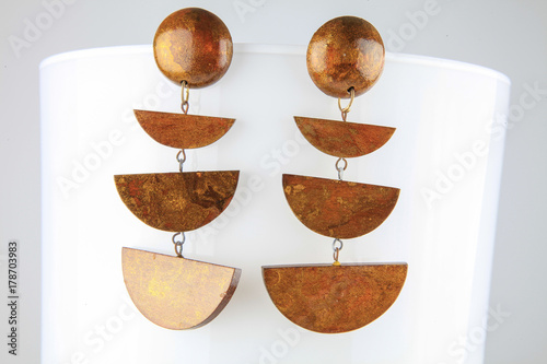 Gemstone stainless steel jewelry