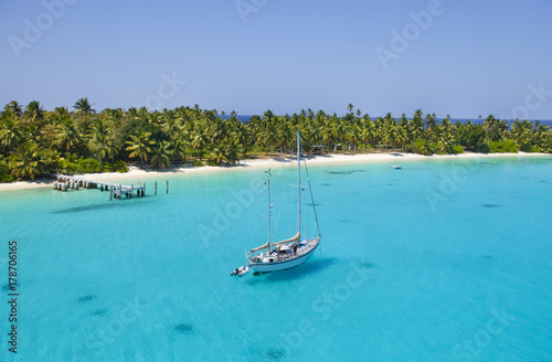 sailing Vessel in the shall...