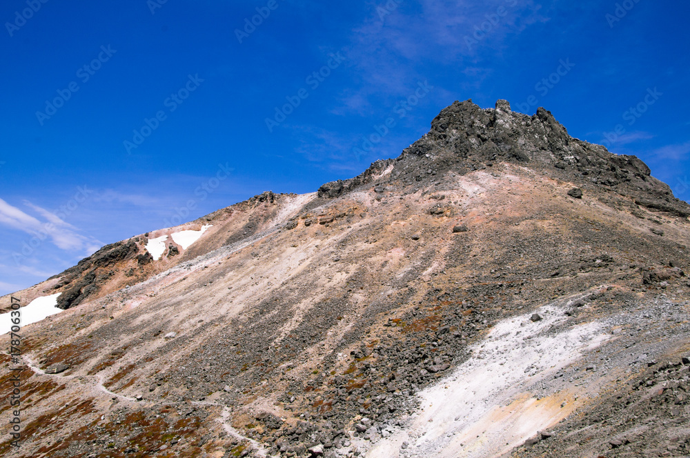 Fototapeta premium rocky mountains road