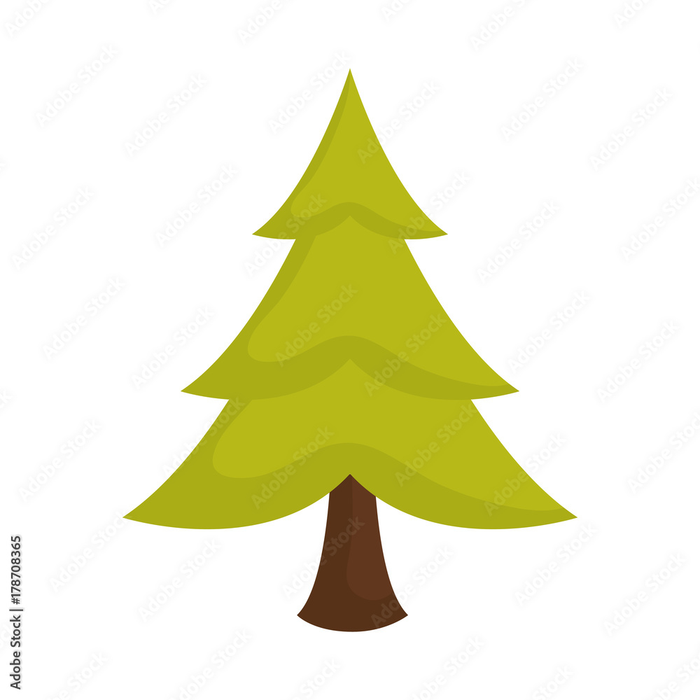 christmas tree icon over white background vector illustration christmas tree icon over white background vector illustration