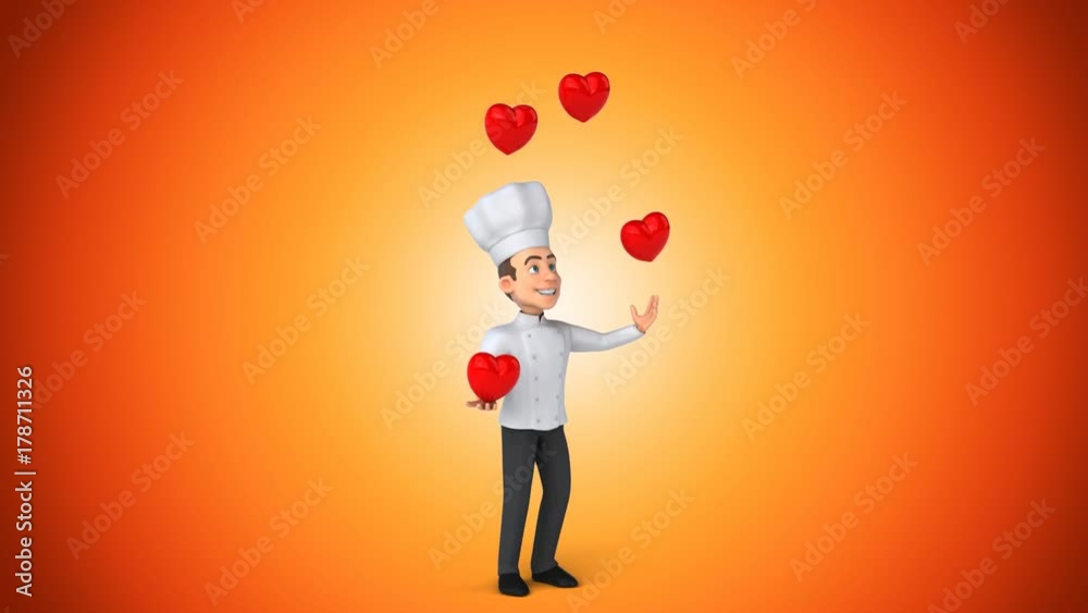 Fun chef - 3D Animation