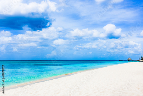 sandy sea beach the Caribbean Sea © dbrus