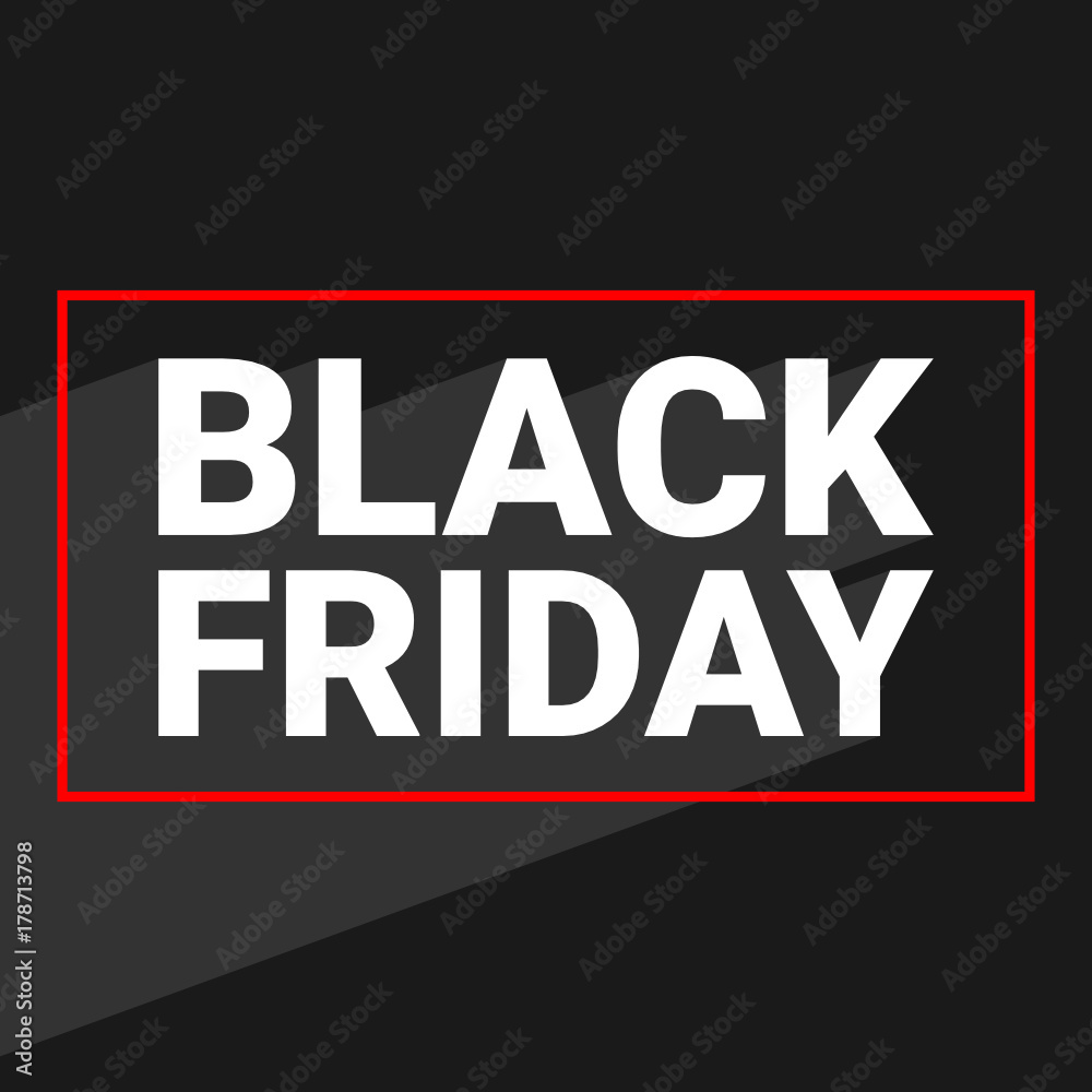 Black Friday sales background  - panel - up to 50% - 70% - 90% off