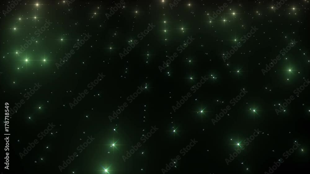 Glitter shining Star Particles