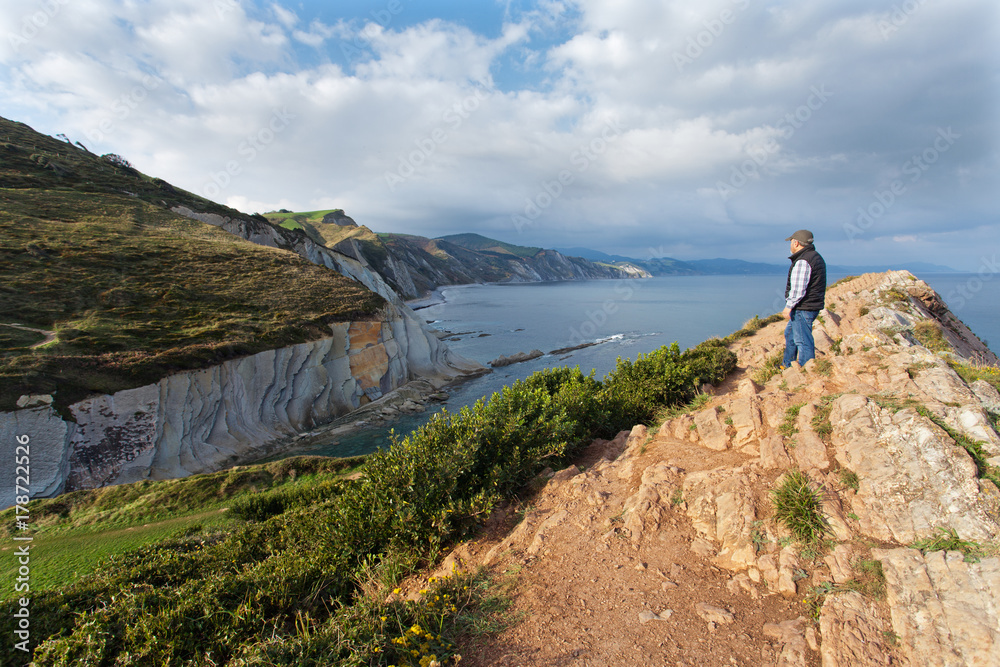 Fototapeta premium Panoramic of cliffs