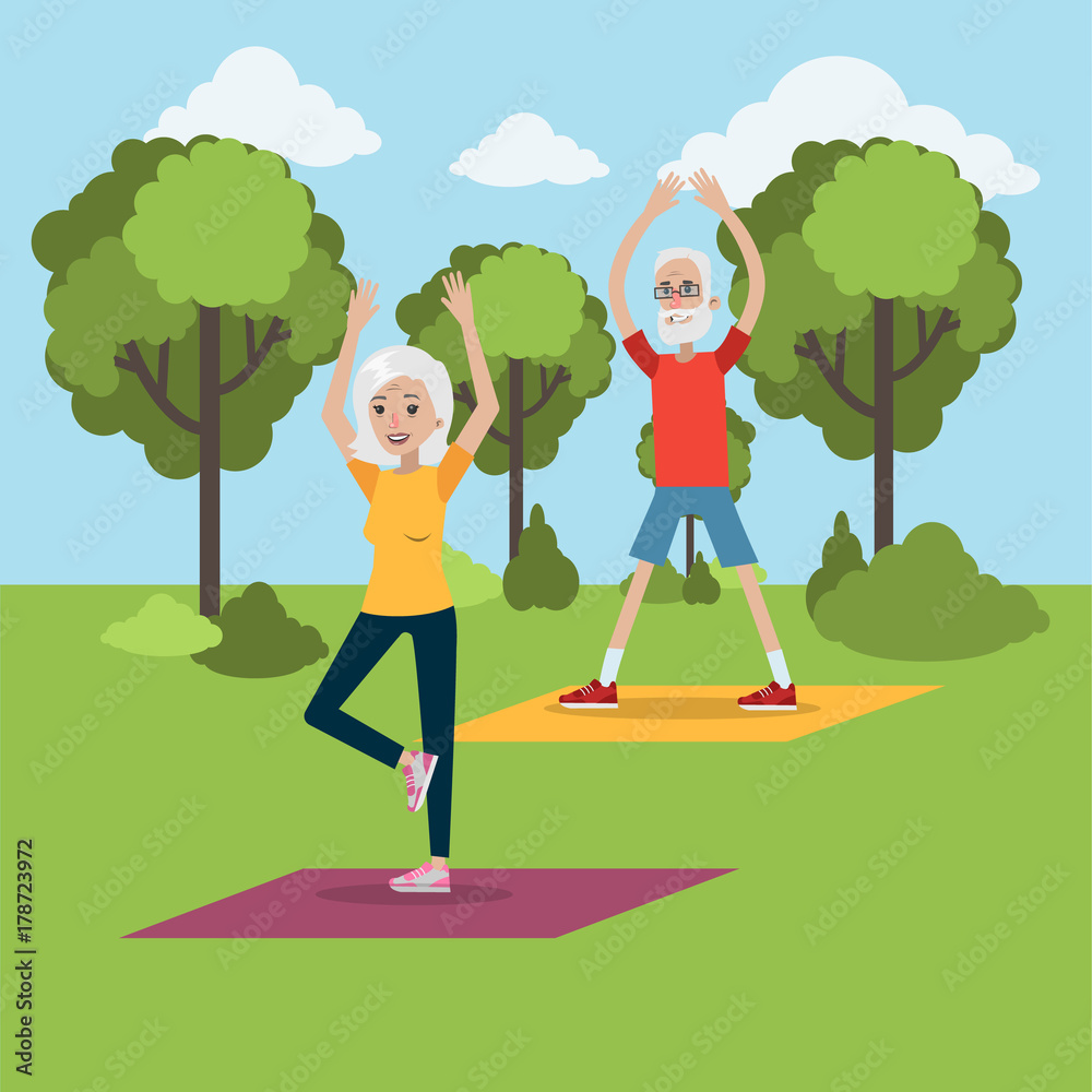 Yoga for elderly.