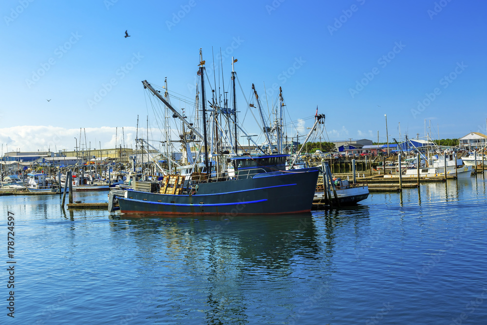 Large Fishing Boat Westport Grays Harbor Washington State