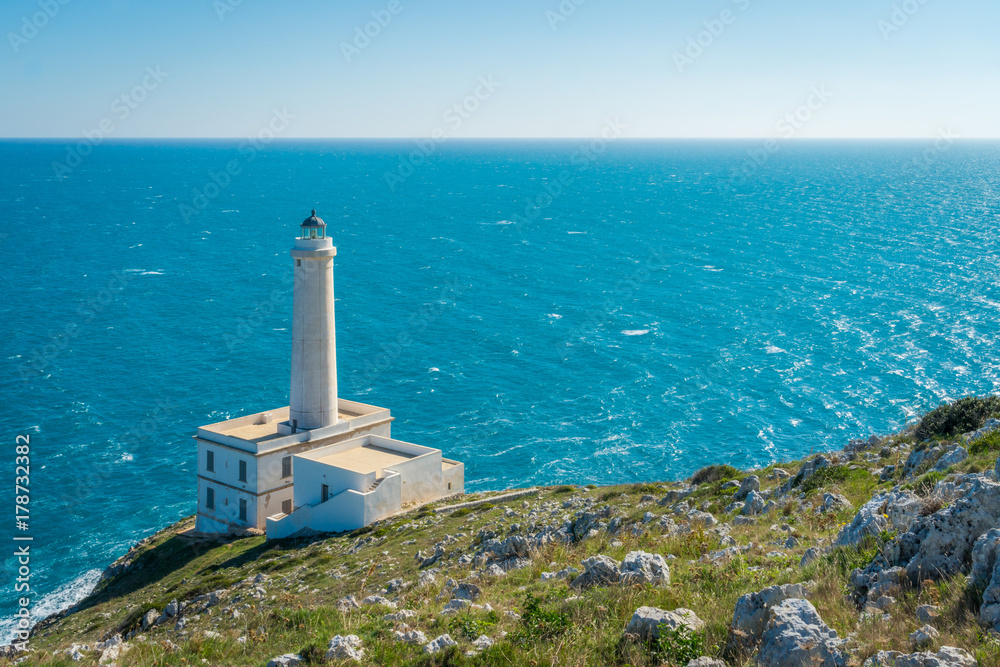 Punta Palascia, most easterly point of Italy, in the province of Lecce, Puglia.