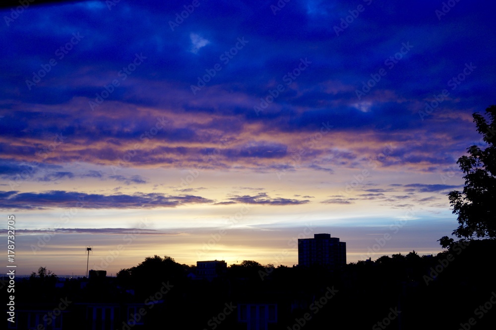 Sundown in London Sundown in London