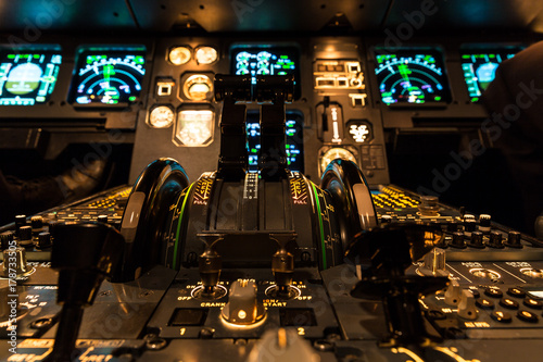 illuminated cockpit 2 photo