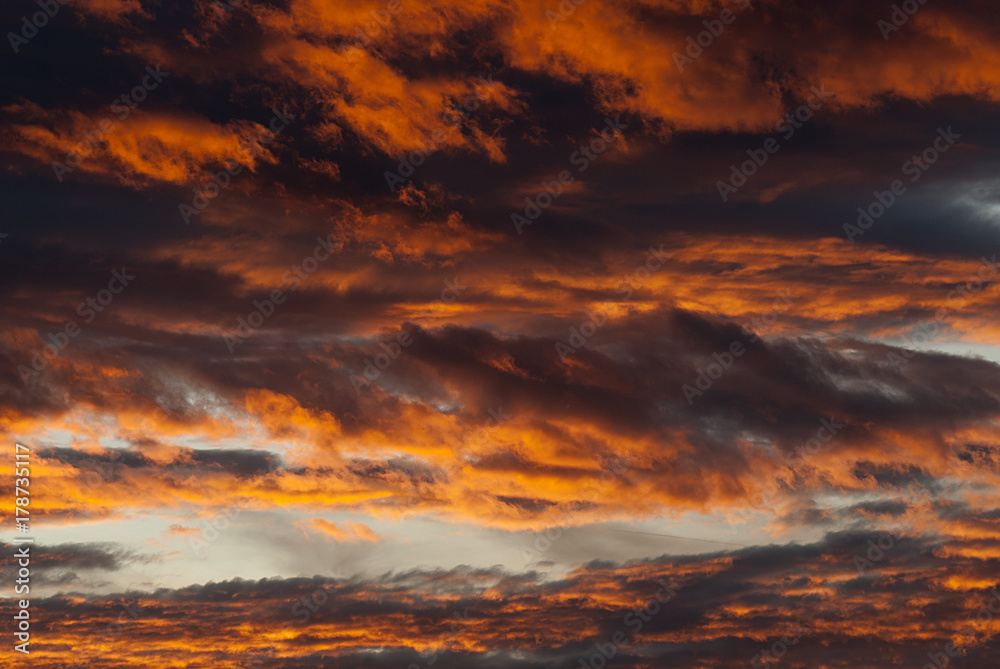 Fototapeta premium Feuerhimmel 7