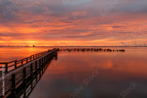 Sunrise at Merritt Island, Florida