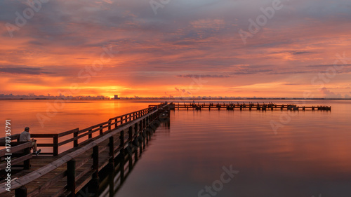 Sunrise at Merritt Island  Florida
