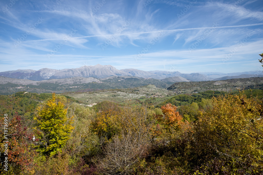 Veduta del Parco Regionale del Velino/Sirente - Tagliacozzo (Aq)