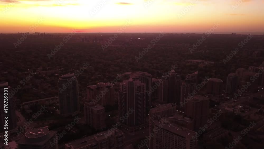 sunrise in a city sunrise in a city