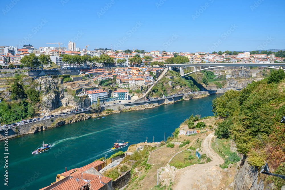 View of Porto and Douro river