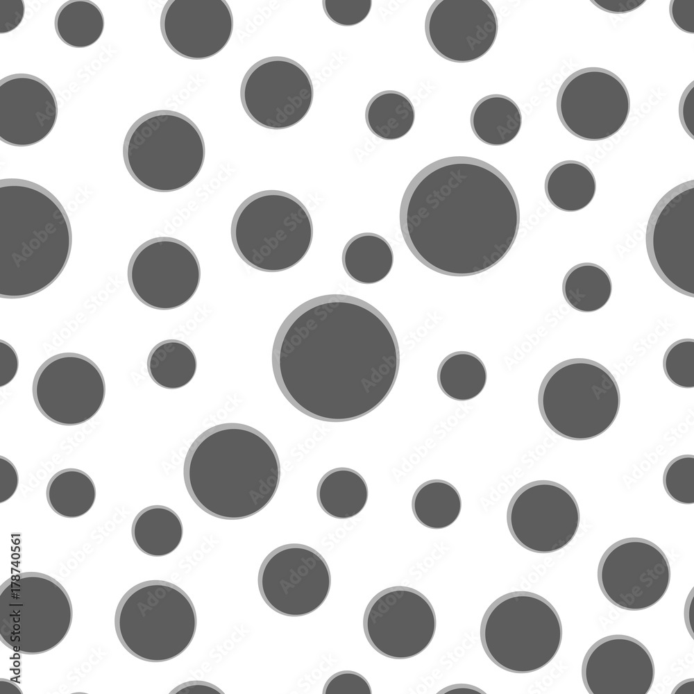 Dark Circle seamless pattern. Abstract dark geometric modern background. Vector illustration. Shiny backdrop. Texture of dark foil. Art deco style. Polka dots, confetti. Dark Circle seamless pattern. Abstract dark geometric modern background. Vector illustration. Shiny backdrop. Texture of dark foil. Art deco style. Polka dots, confetti.