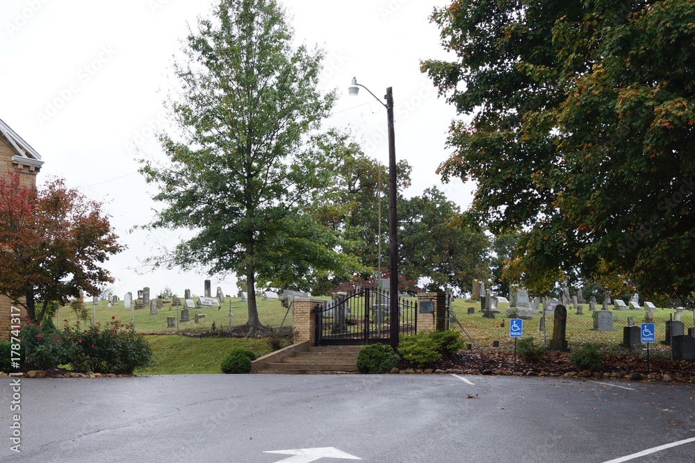Obraz premium Cemetery