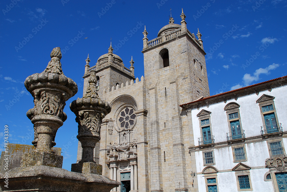 The Porto Cathedral, Porto, Portugal