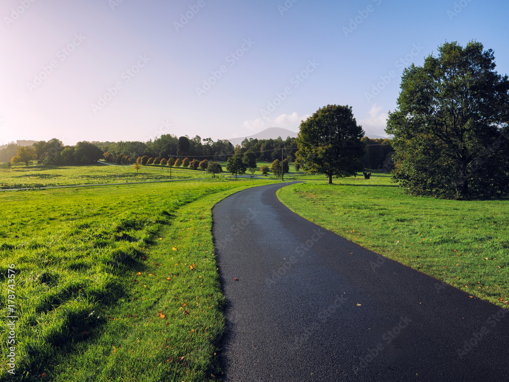 Early Autumn countryside morning,Northern Ireland Early Autumn countryside morning,Northern Ireland