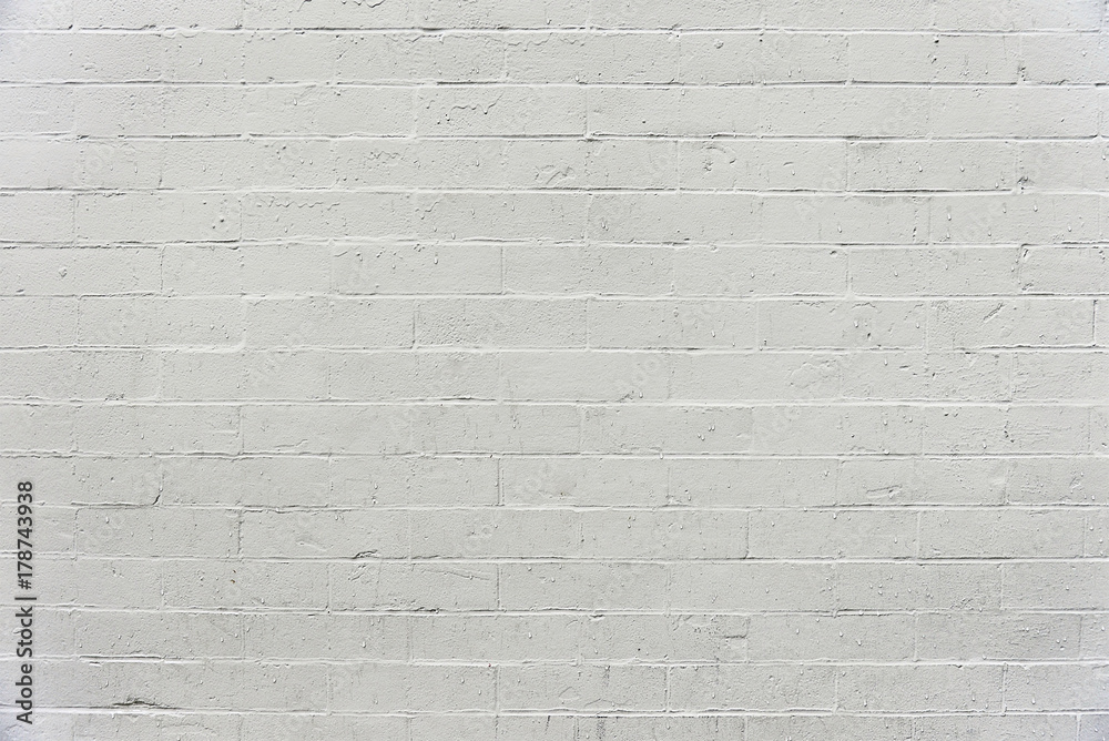 Fototapeta premium Old grey brick wall background texture