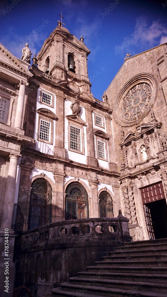 Portugal Porto église gothique conventuelle franciscain saint françois Igreja de São Francisco Maison du Tiers Ordre de saint François