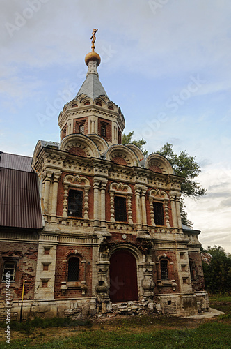 Old orthodox church in Muromtsevo photo