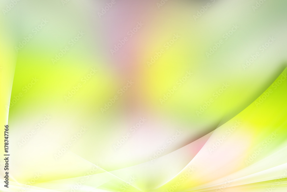 Obraz premium Yellow background Desktop model 