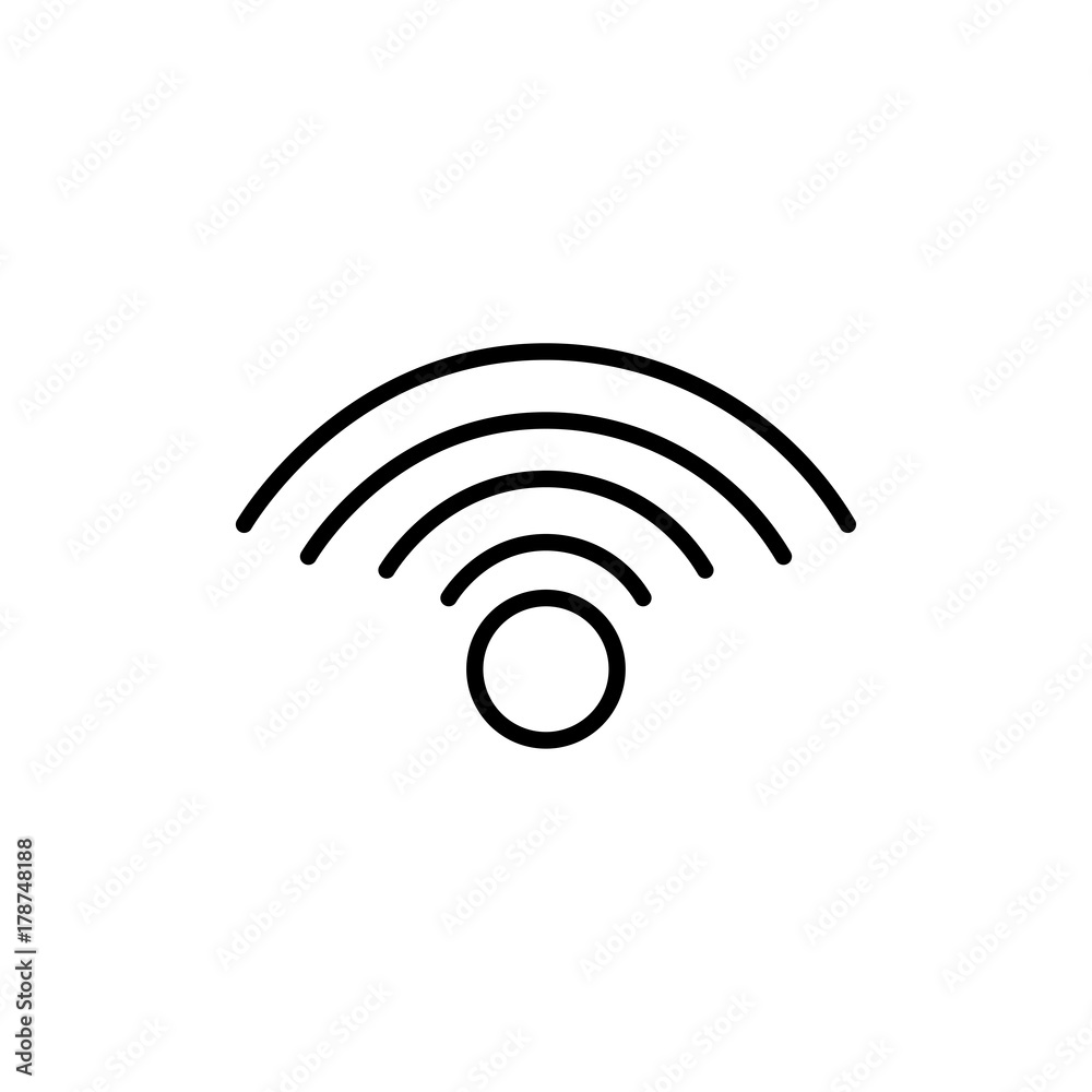 radio wifi icon radio wifi icon