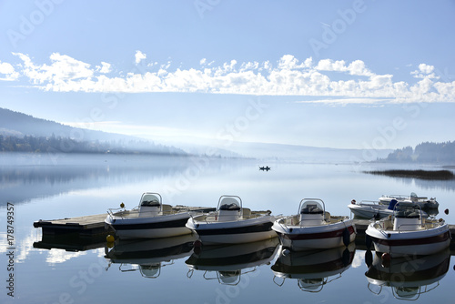 Embarcadère  du lac de Saint-Point (Doubs)
