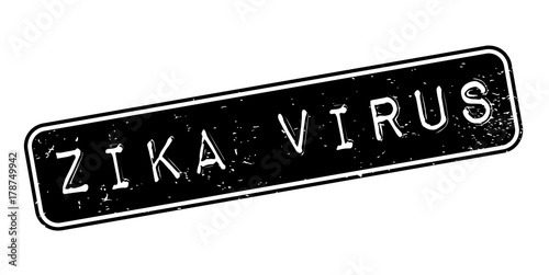 Zika Virus rubber stamp. Grunge design with dust scratches. Effects can be easily removed for a clean, crisp look. Color is easily changed.