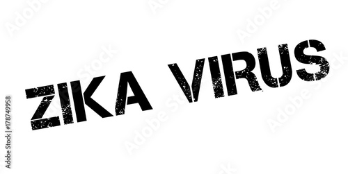 Zika Virus rubber stamp. Grunge design with dust scratches. Effects can be easily removed for a clean, crisp look. Color is easily changed.
