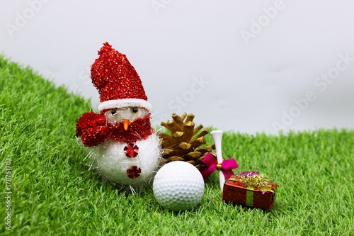 Merry Christmas to golfer