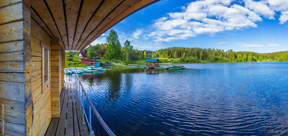 Karelia. Russia. Nature of the Republic of Karelia.