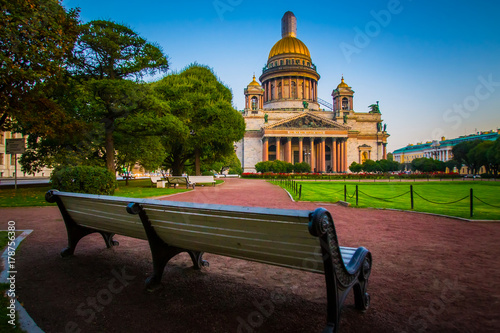 Saint Petersburg. Saint Isaac's Cathedral. St. Isaac's Square. Russia. Summer day. photo