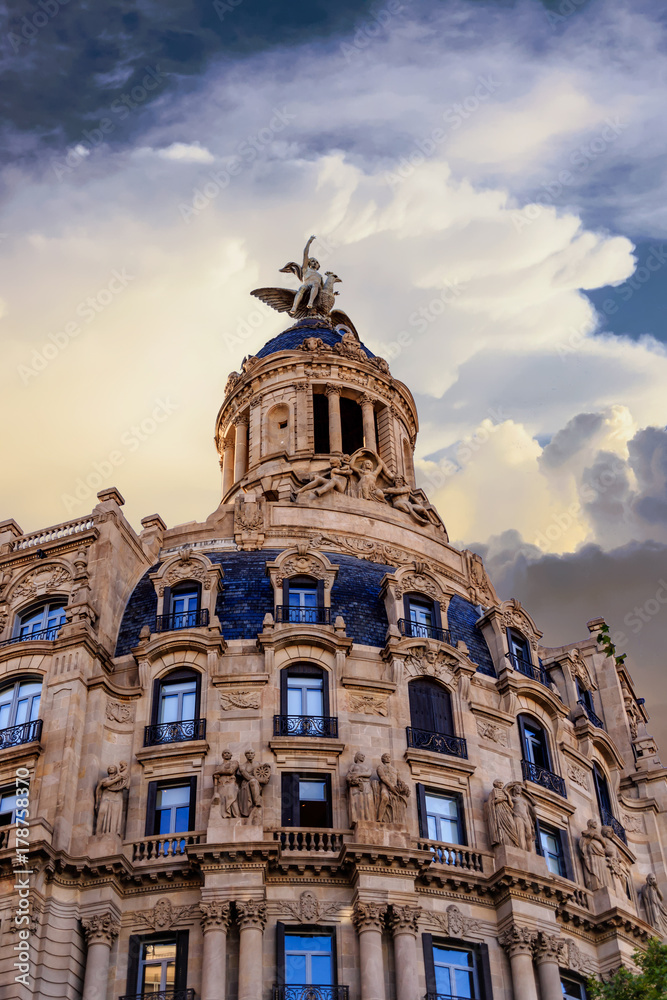 Classic Old Barcelona Building
