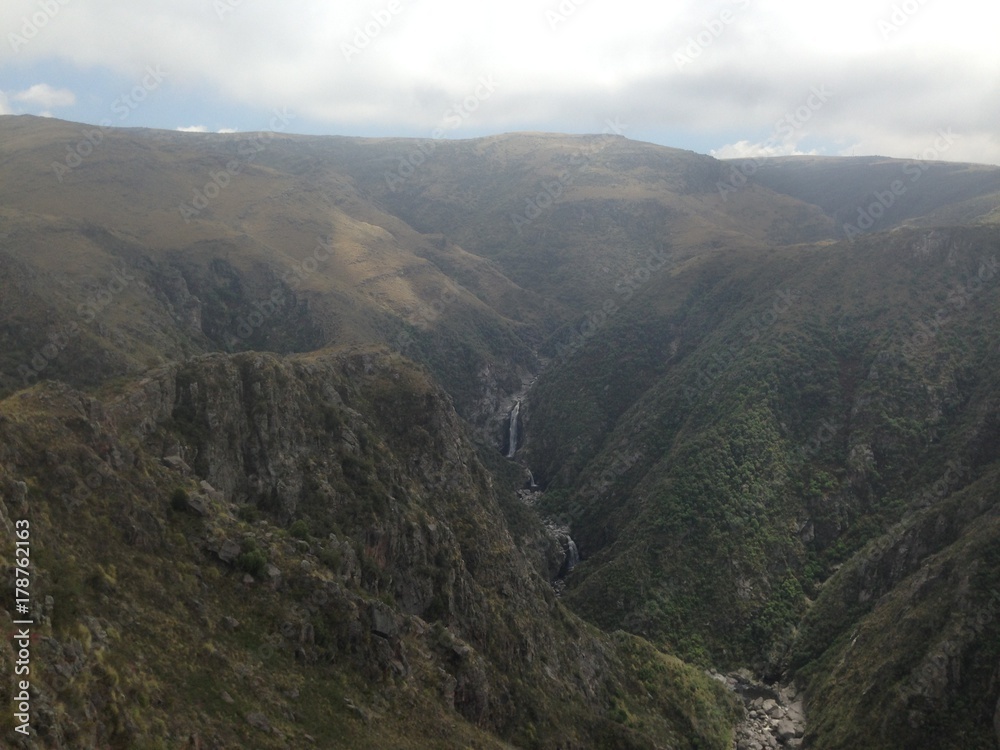 Trekking  from Cumbrecita to the Quebrada de Yatan in Córdoba, Argentina