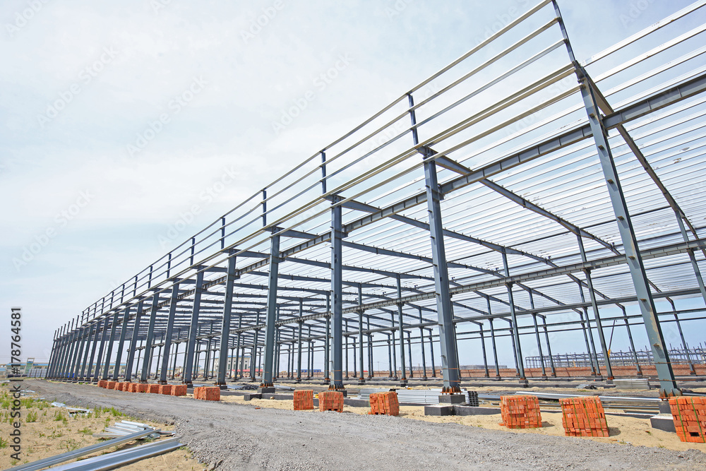 Fototapeta premium The steel structure