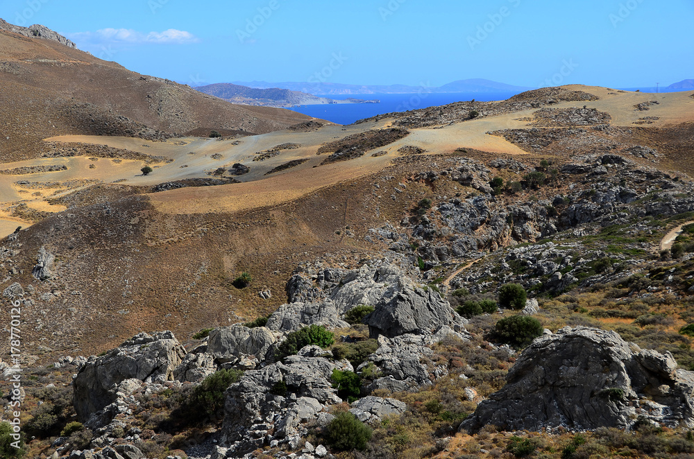 Landschaft, Südkreta, Griechenland Landschaft, Südkreta, Griechenland
