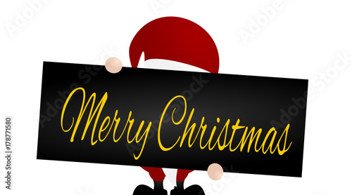 Weihnachtskarte Weihnachtsmann