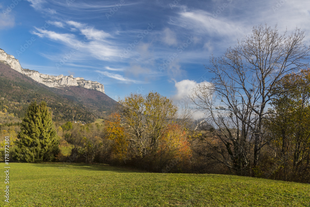 Fototapeta premium Saint Hilaire du Touvet - Isère.