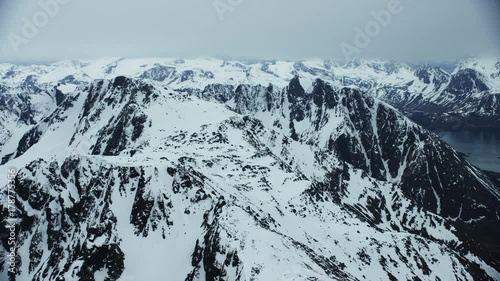 Peaks in the northernmost county of Norway photo